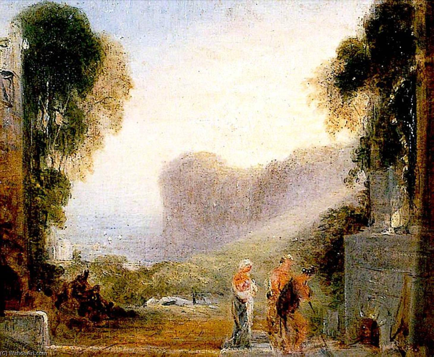 Landscape With A Castle — Джозеф Кловер