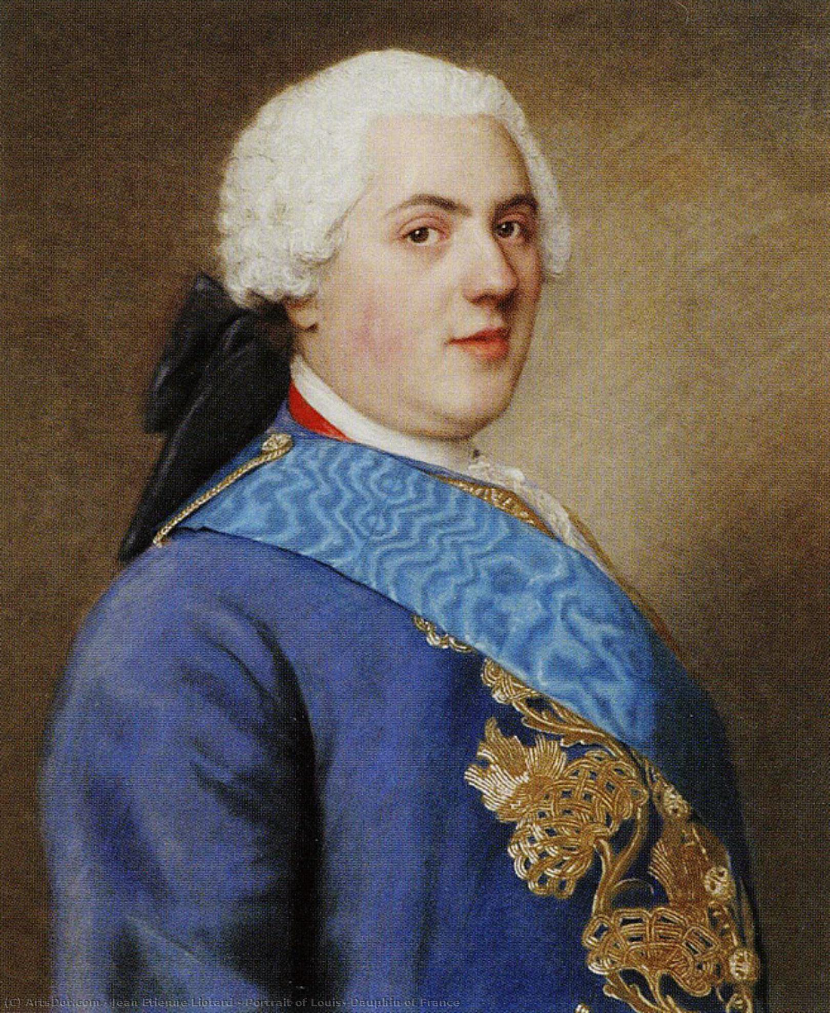 Portrait Of Louis, Dauphin Of France — Jean-étienne Liotard