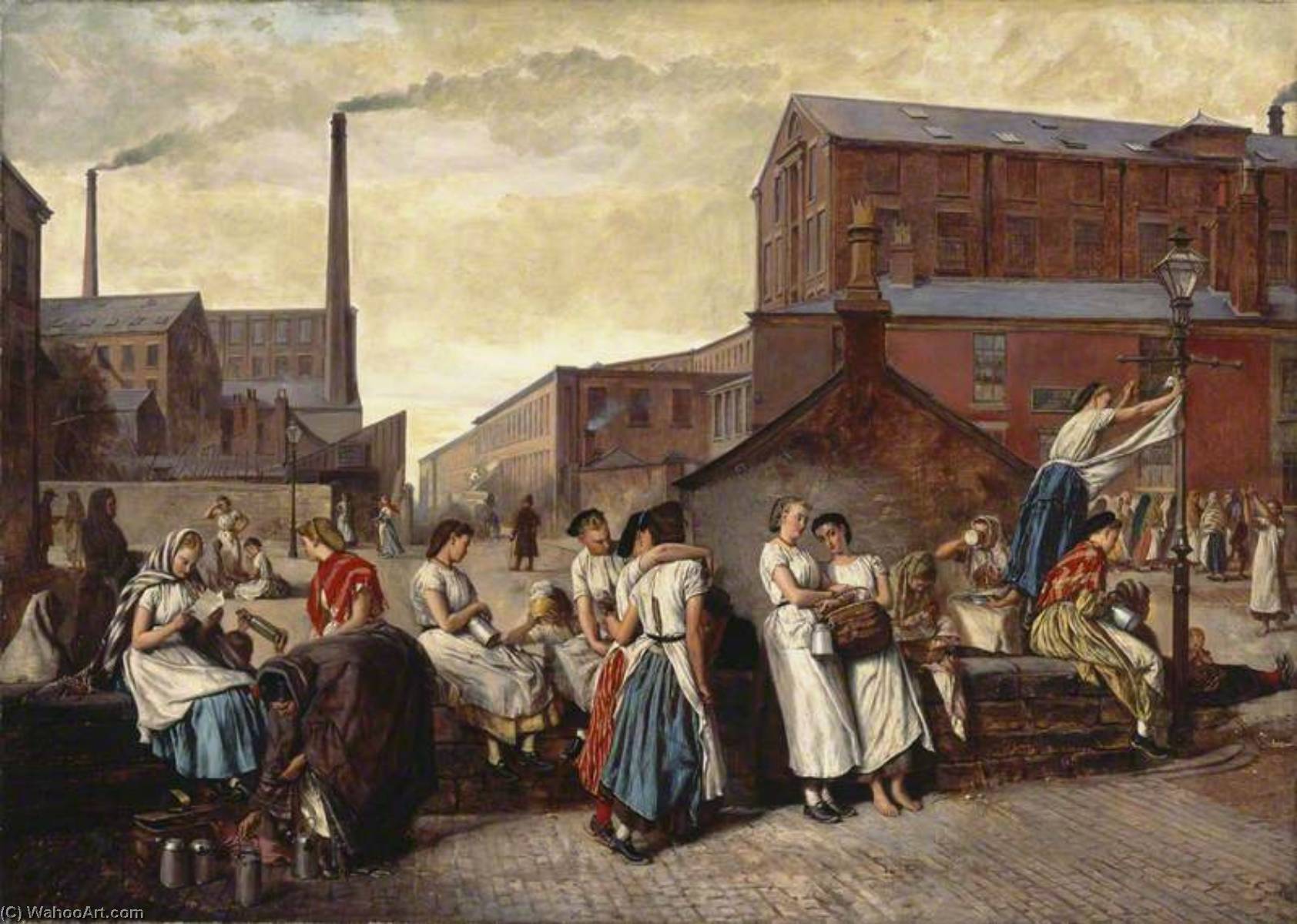 The Dinner Hour, Wigan — Eyre Crowe
