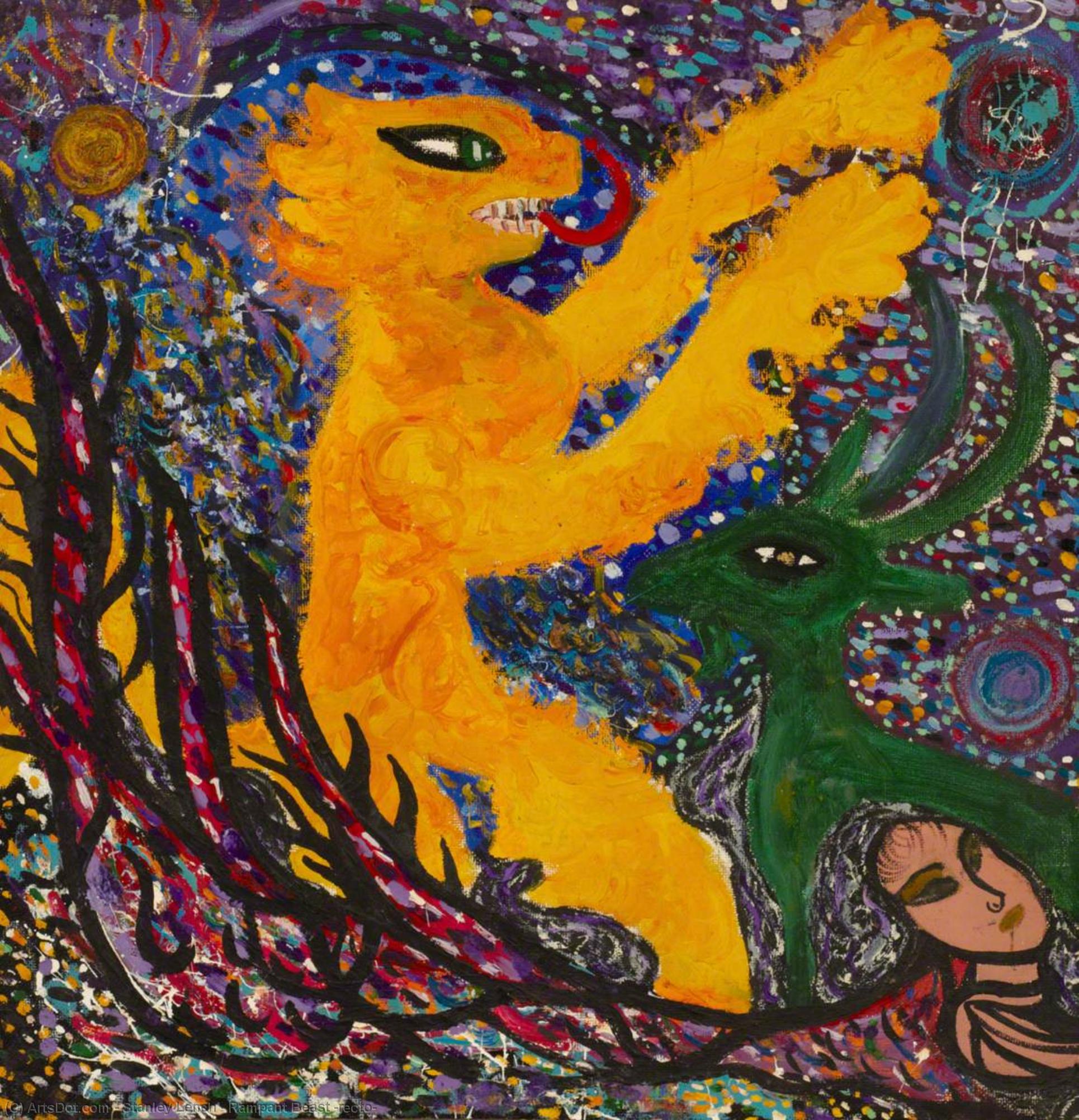 Rampant Beast (recto) — Stanley Lench