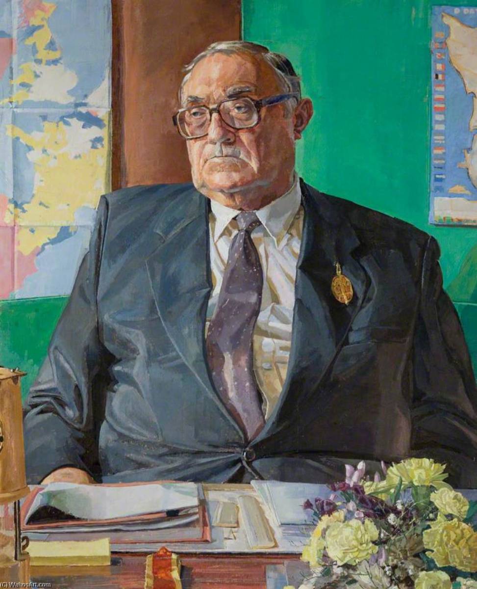 Councillor Dennis Pettitt, Leader Of The County Council (1981–2001) — Daphne Todd