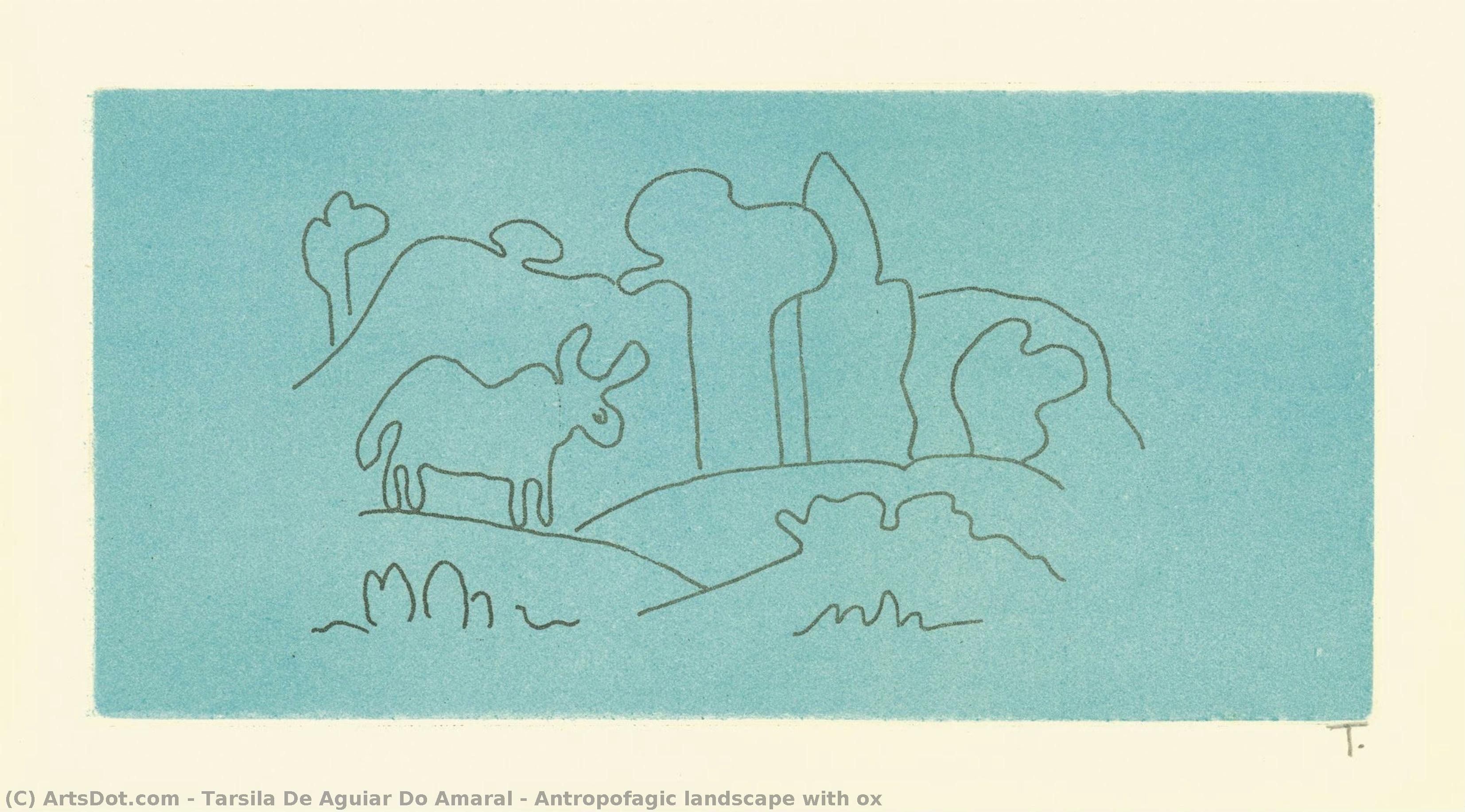 Antropofagic Landscape With Ox — タルシラ・ド・アマラル