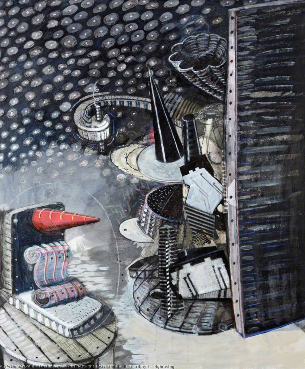 The Priest, The Beast And The Rest (triptych, Right Wing) — Ian Howard