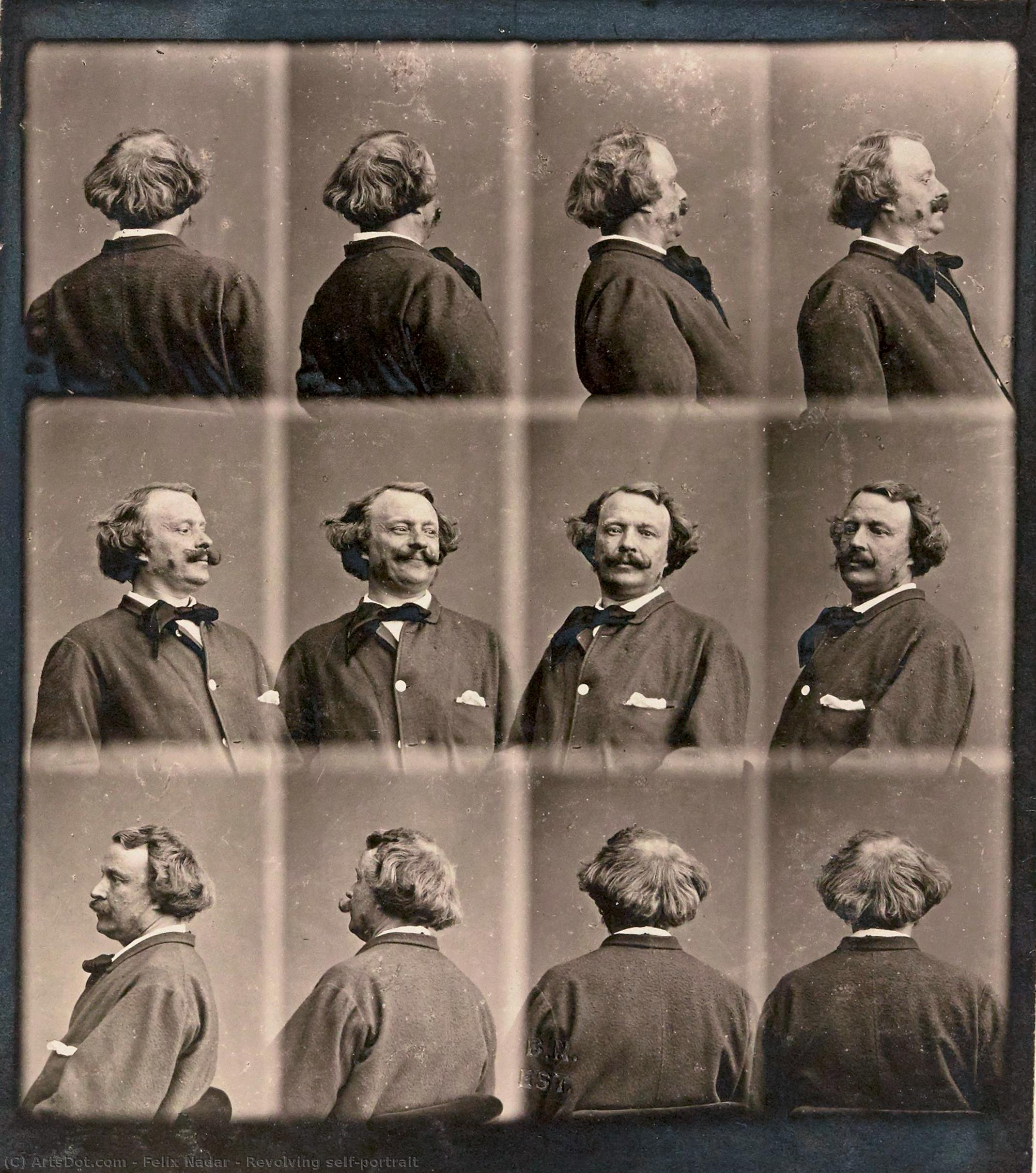 Revolving Self-portrait — Félix Nadar