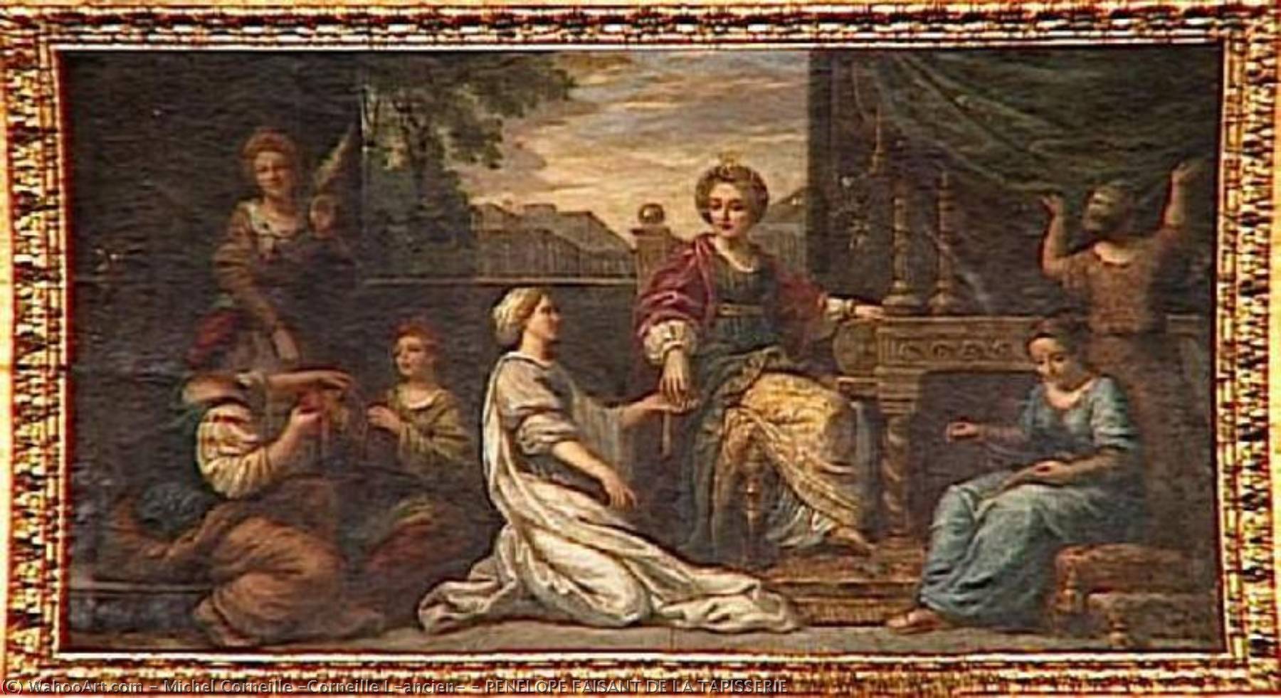 Penelope Faisant De La Tapisserie — Michel Corneille (corneille L'ancien)