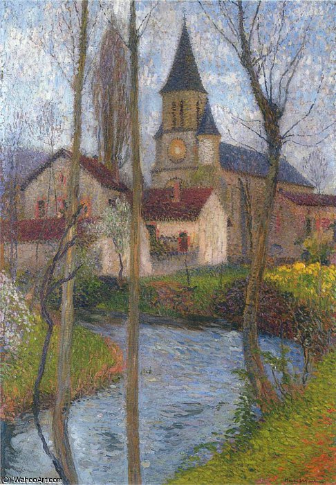 Church In Labastide Du Vert — Henri Jean Guillaume Martin