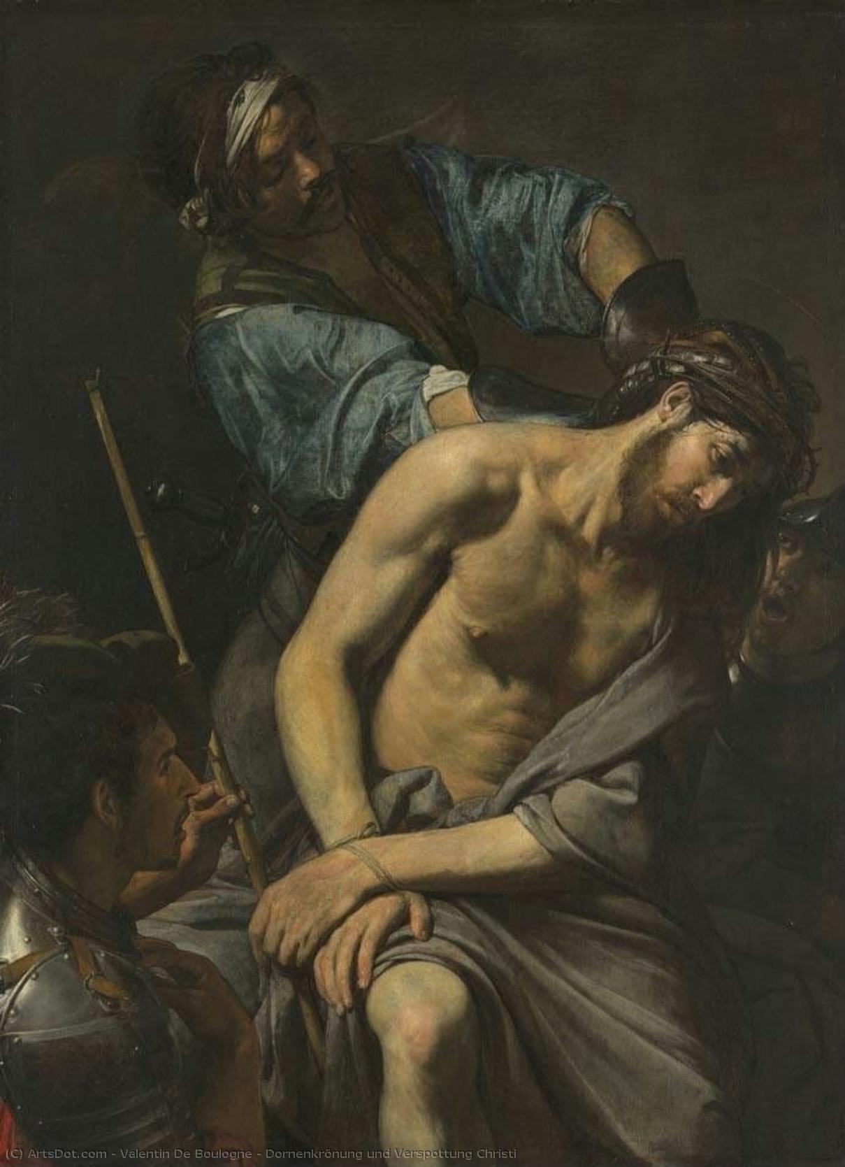Dornenkrönung Und Verspottung Christi — Valentin De Boulogne