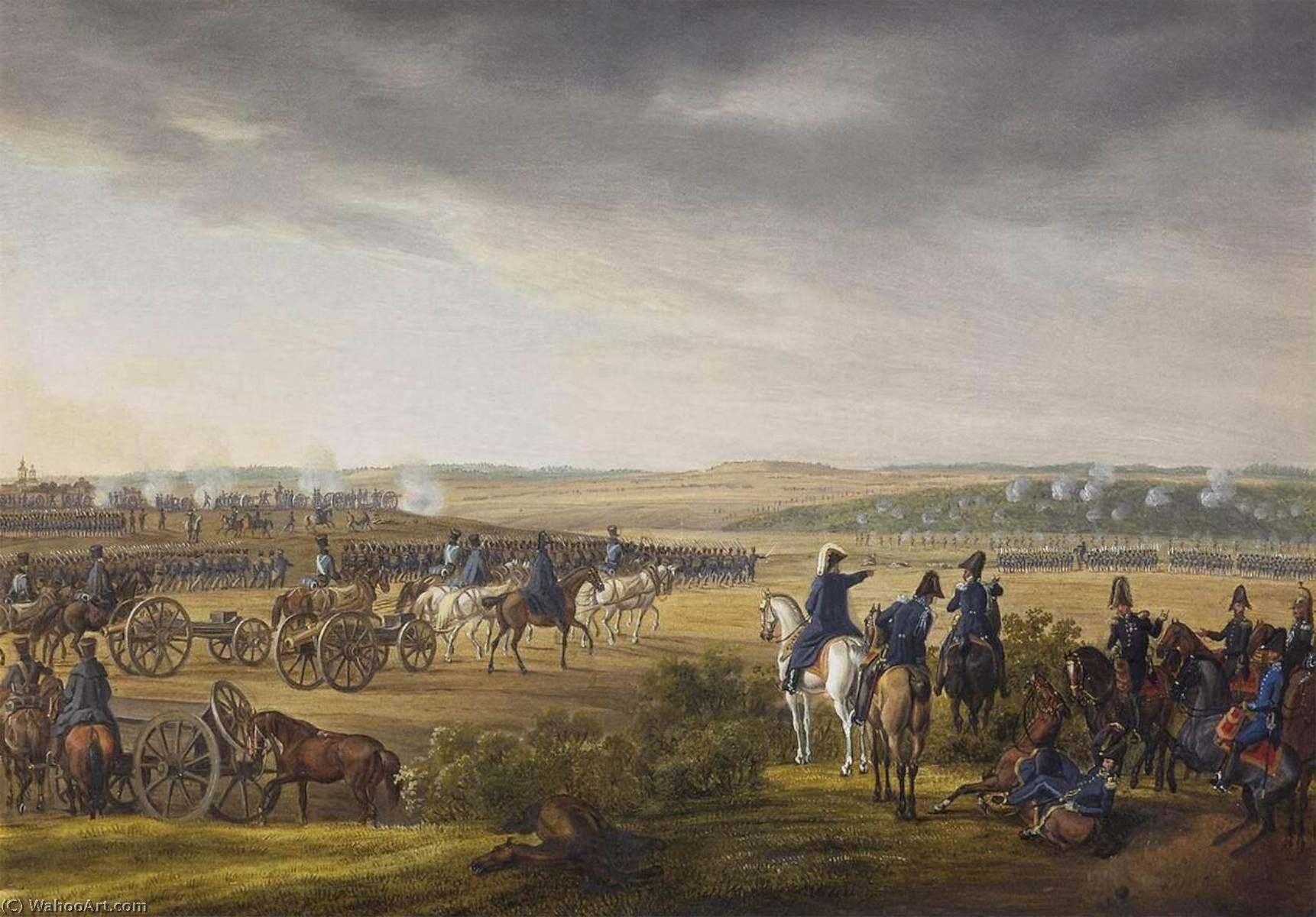 Battle Of Moscow On 7 September 1812 — Adam Albrecht