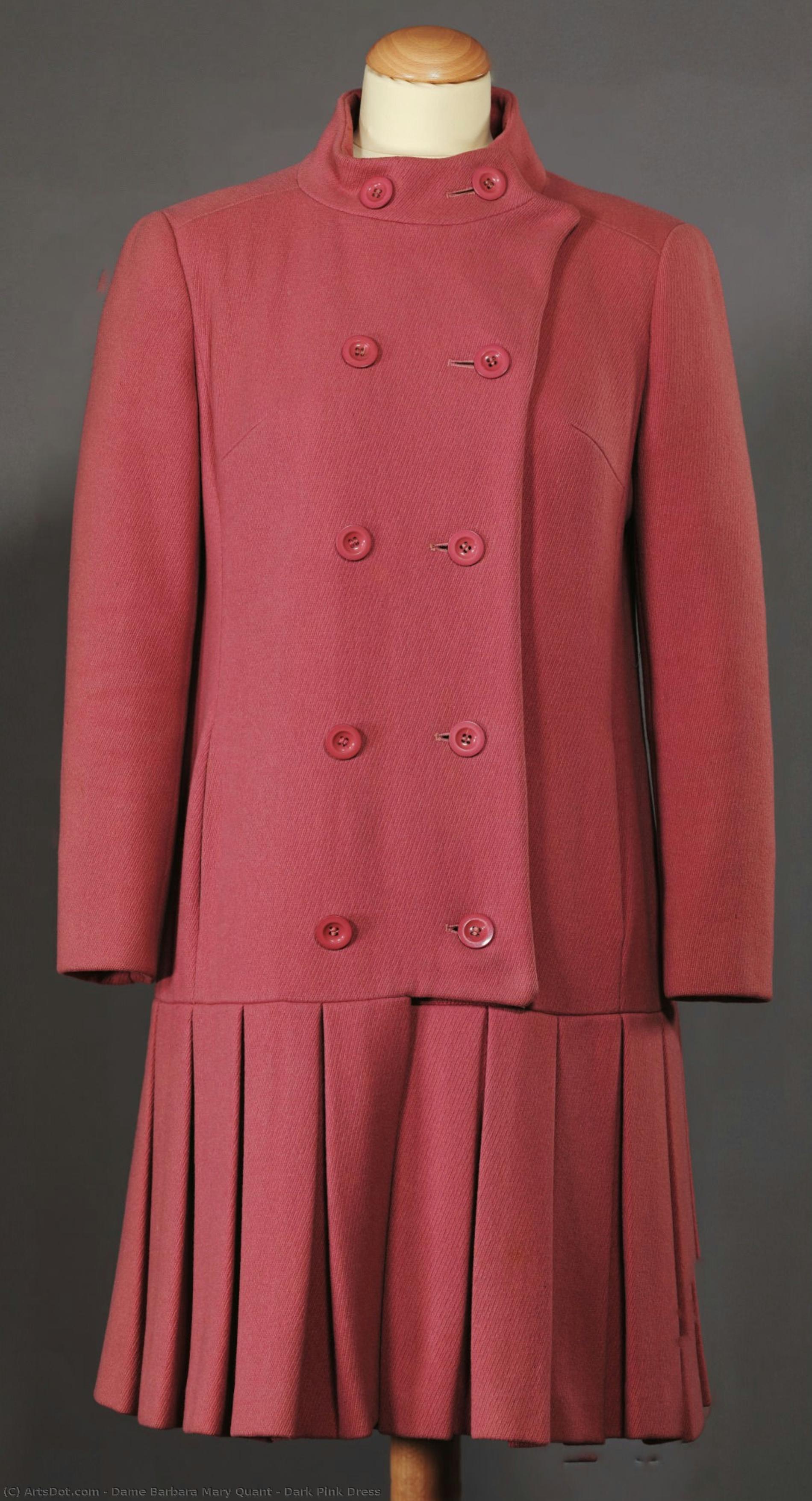 Dark Pink Dress — Dame Barbara Mary Quant