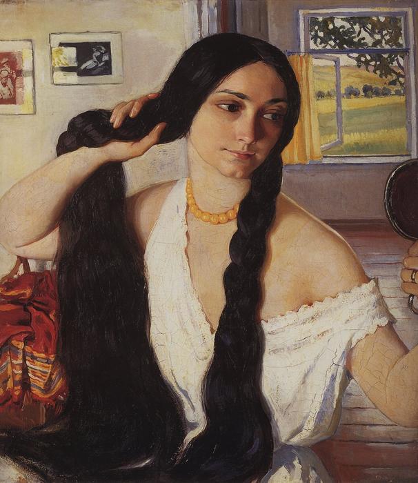 Portrait Of Olga Konstantinovna Lancere — Zinaida Serebriakova