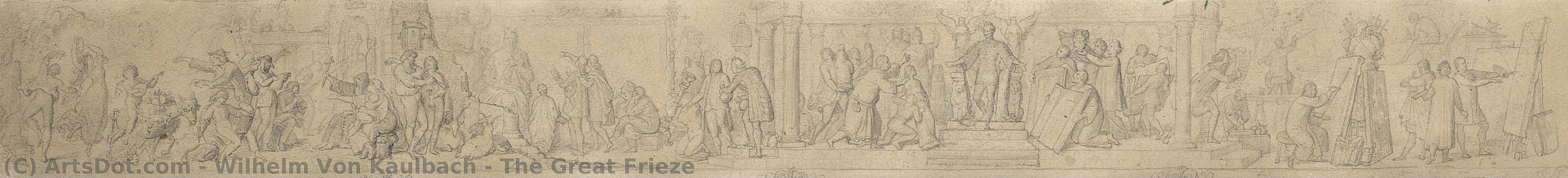 The Great Frieze — Wilhelm Von Kaulbach