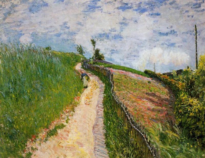 The Hill Path, Ville D Avray — Alfred Sisley