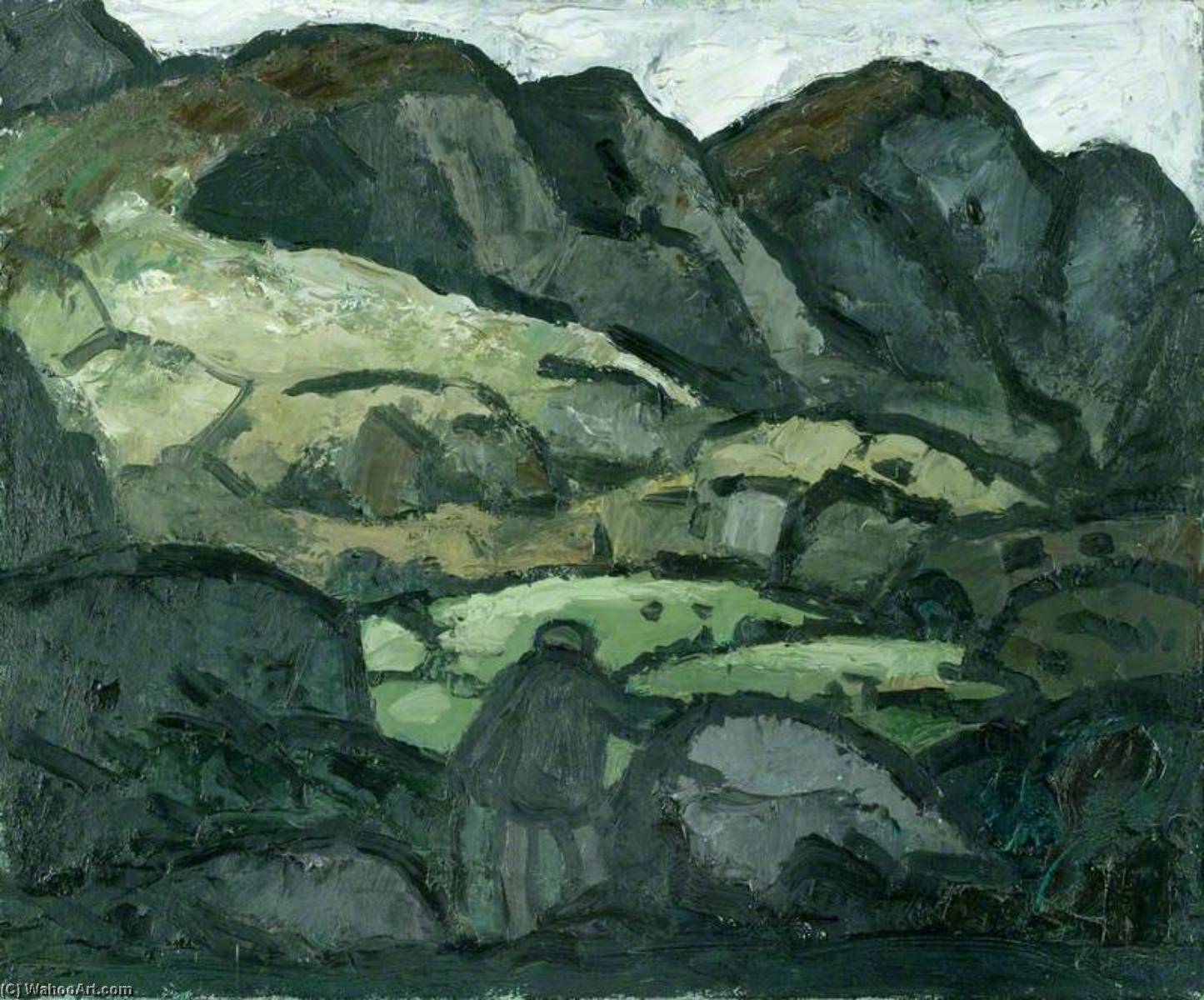 Landscape At Llanaelhaearn — John Kyffin Williams