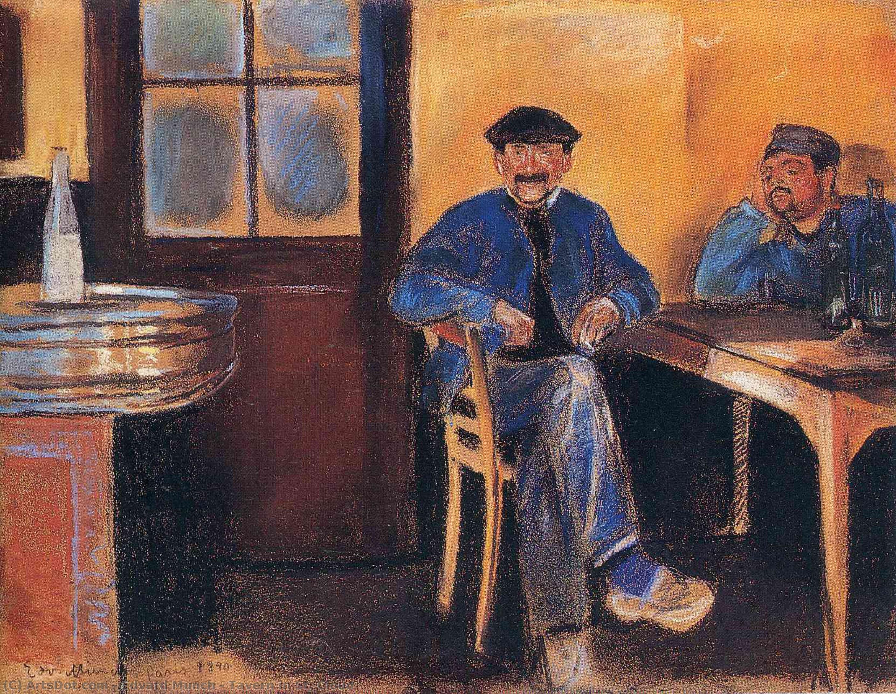 Tavern In St. Cloud — Едвард Мунх