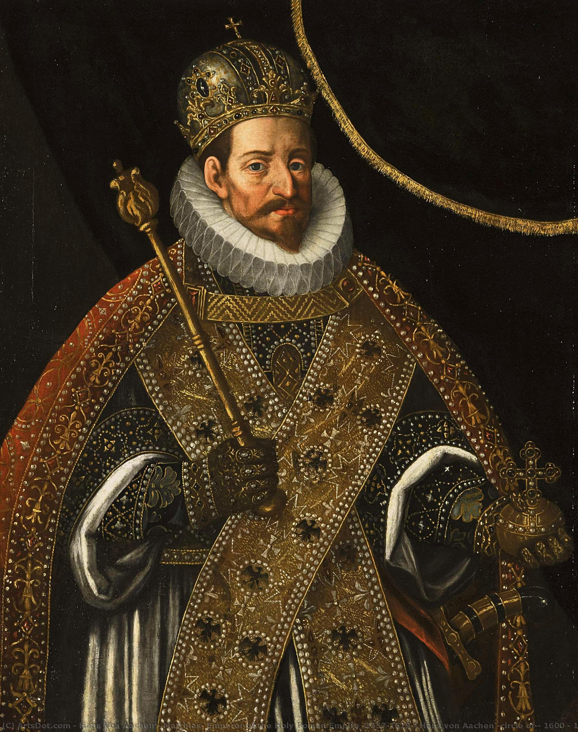 Matthias, Emperor Of The Holy Roman Empire (1557-1619), Hans Von Aachen (circle Of), 1600 - 1625 — Hans Von Aachen