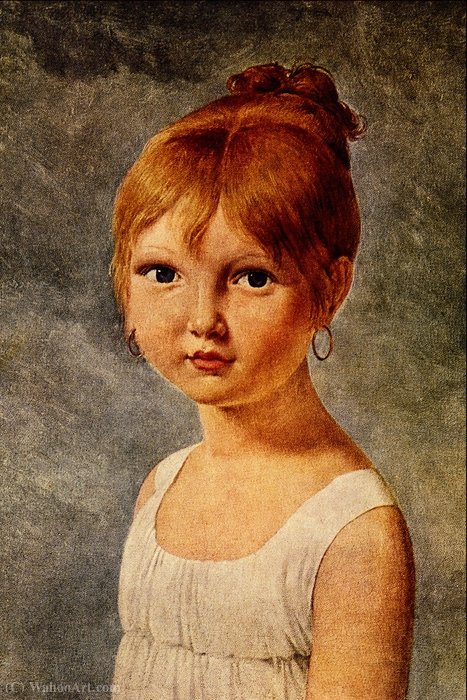 The Artist's Daughter — Pierre Narcisse Guérin
