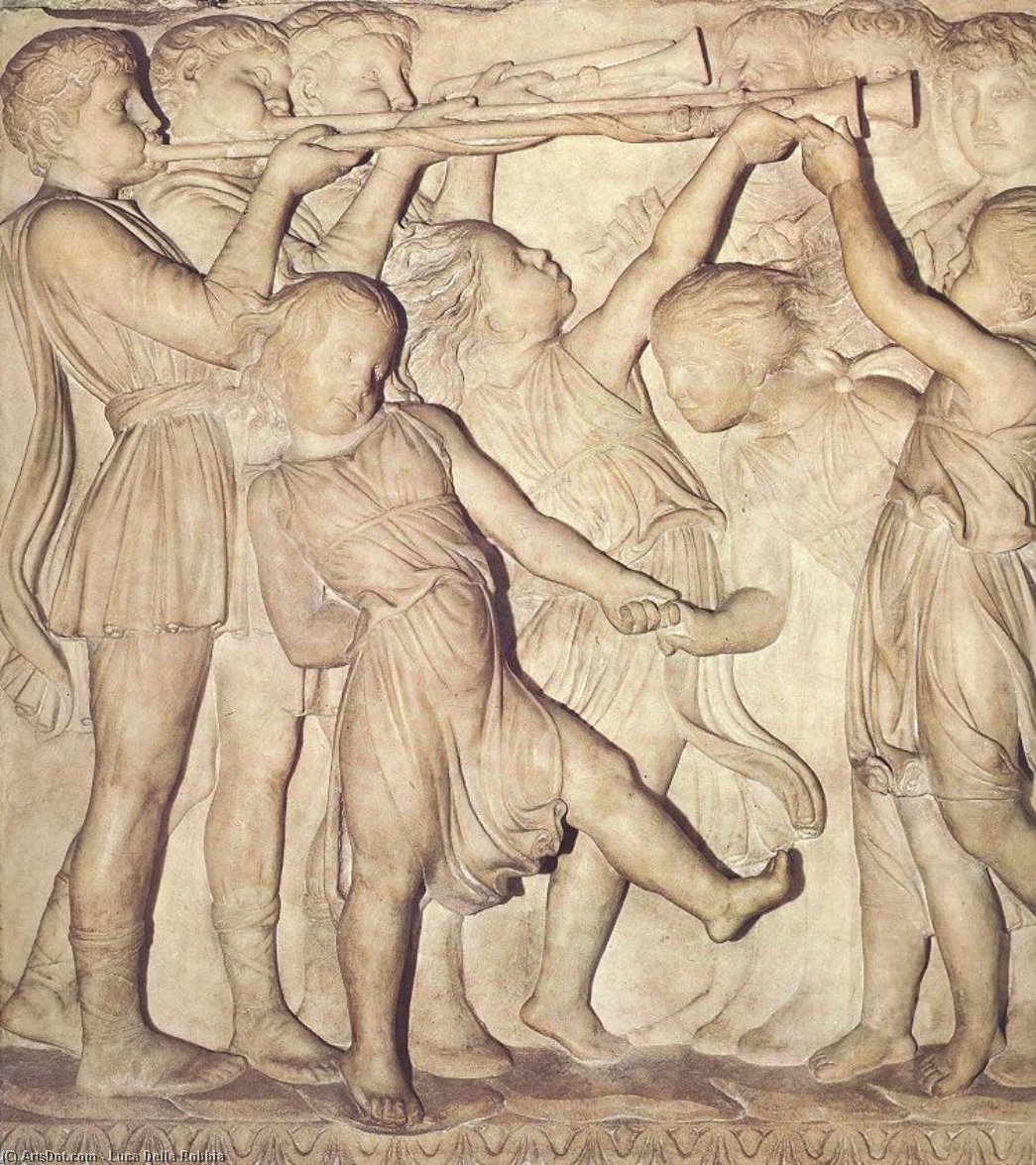 Cantoria: First Top Relief — ルカ・デッラ・ロッビア