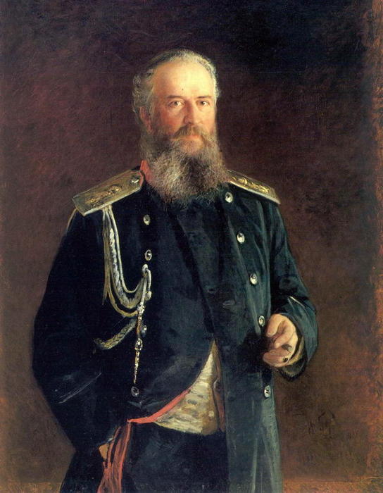 Portrait Of Adam Olsufyev — Nikolai Ge