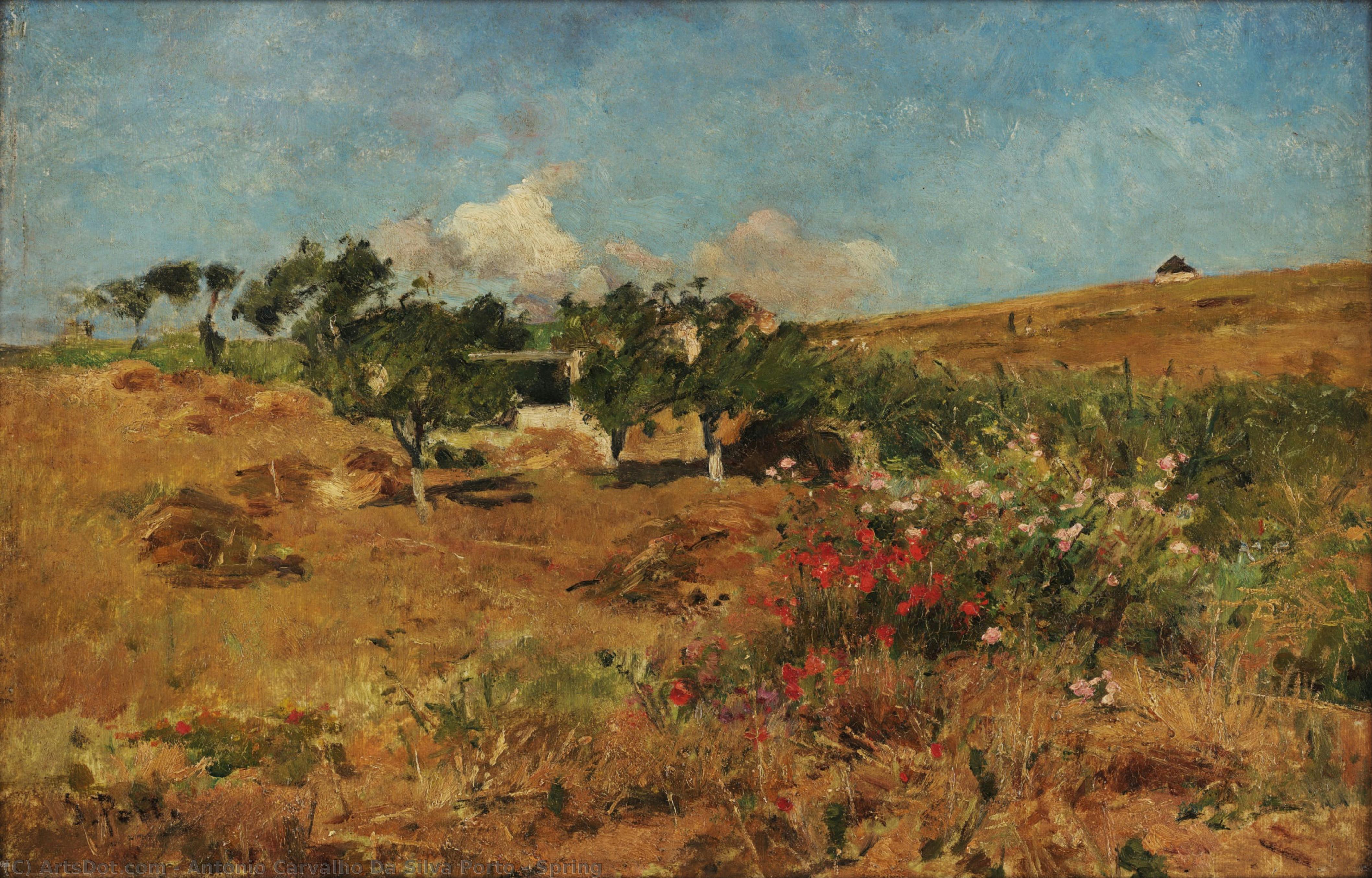 Spring — António Carvalho Da Silva Porto