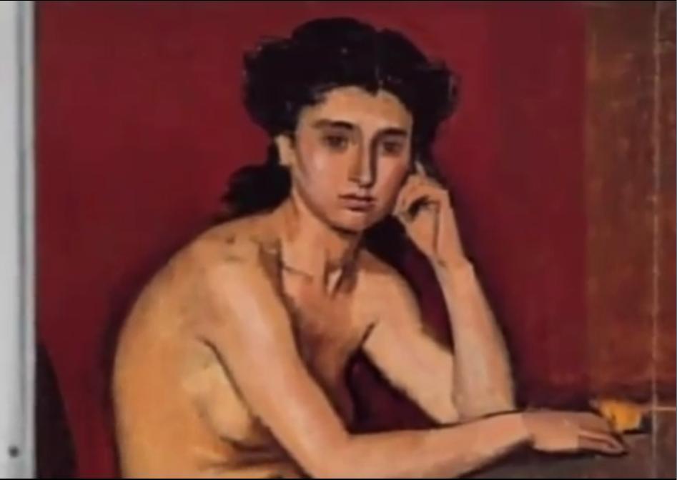 Portrait Of A Woman (detail) — Јанис Моралис