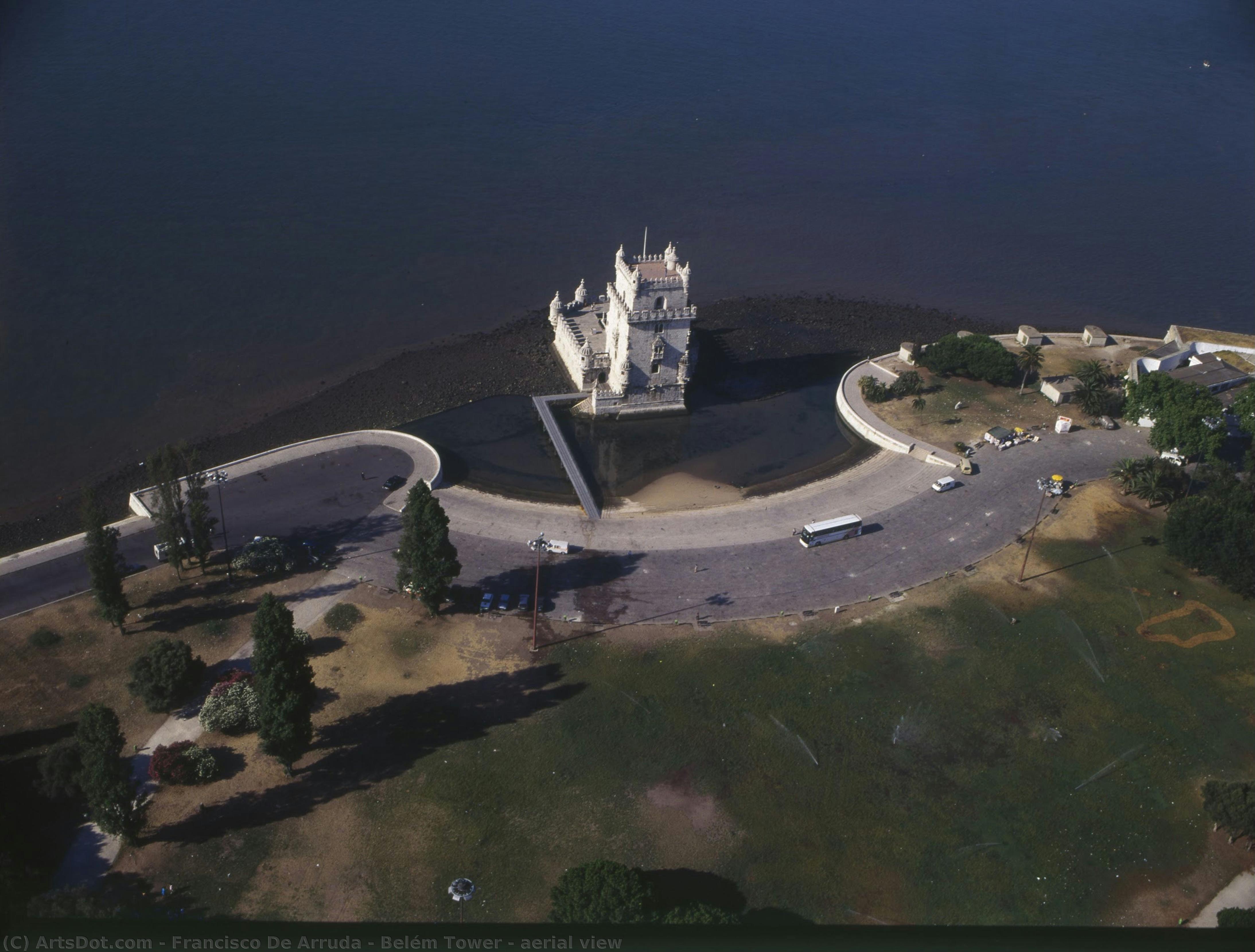 Belém Tower - Aerial View — Francisco De Arruda