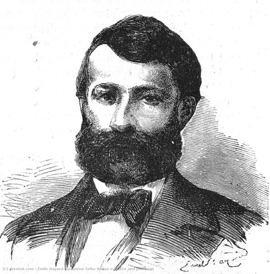 Quentino Sella, Italian Scientist And Politician — Émile Bayard