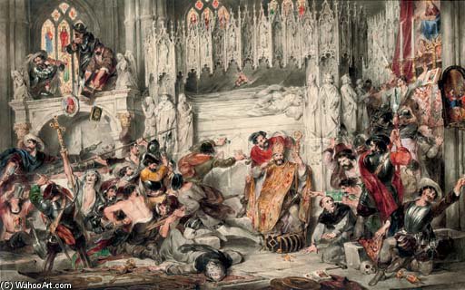 The Iconoclasts Of The Middles Ages — James Stephanoff