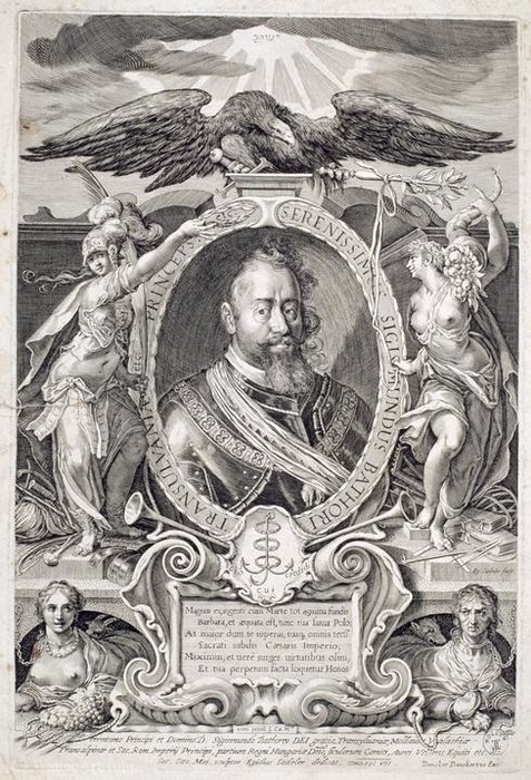 Allegorical Portrait Of Sigismund Báthory. — Aegidius Ii Sadeler