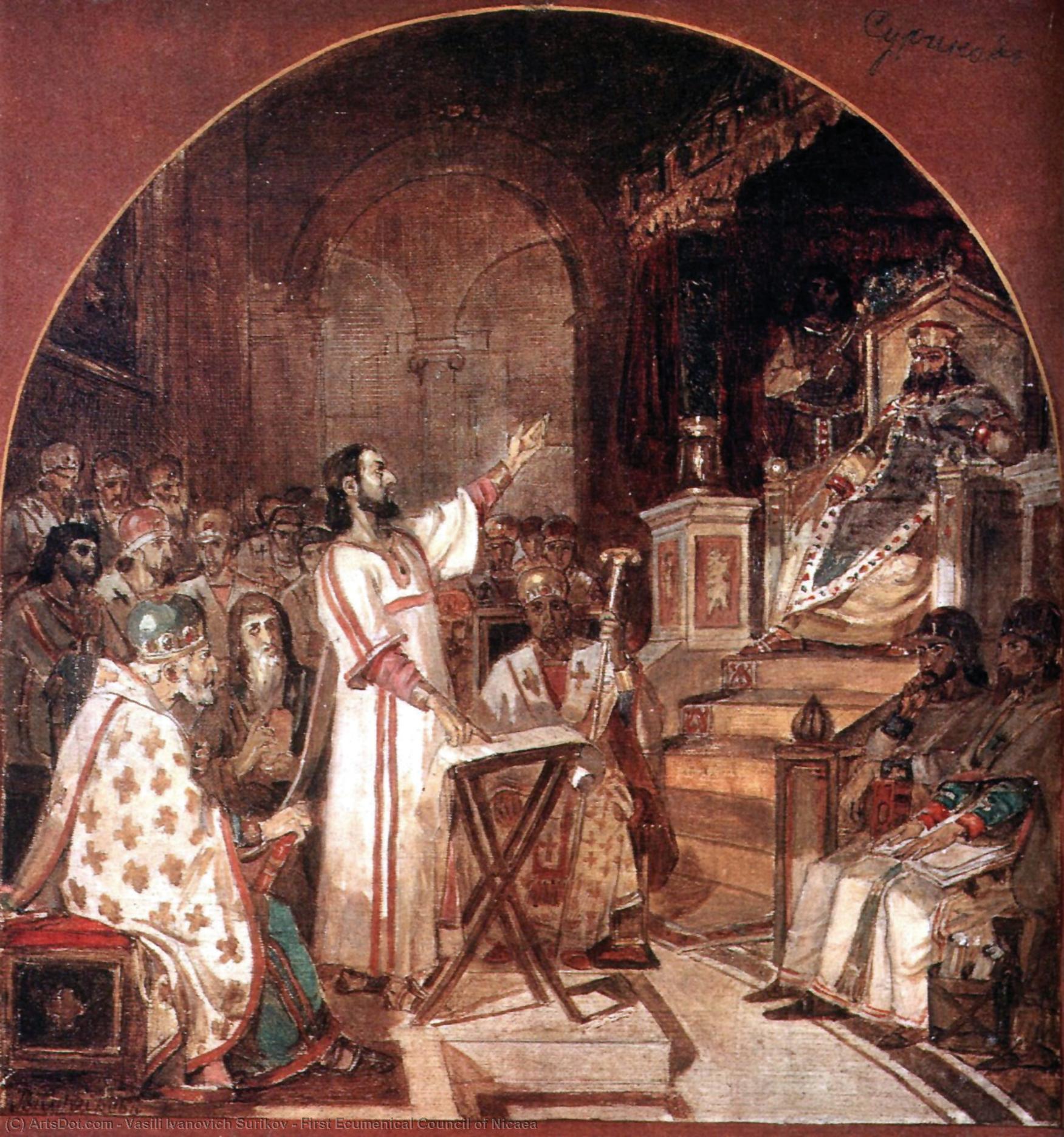 First Ecumenical Council Of Nicaea — Vasily Ivanovich Surikov