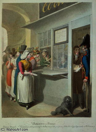 The Public Writer In The Palais-royal — George Emmanuel Opitz