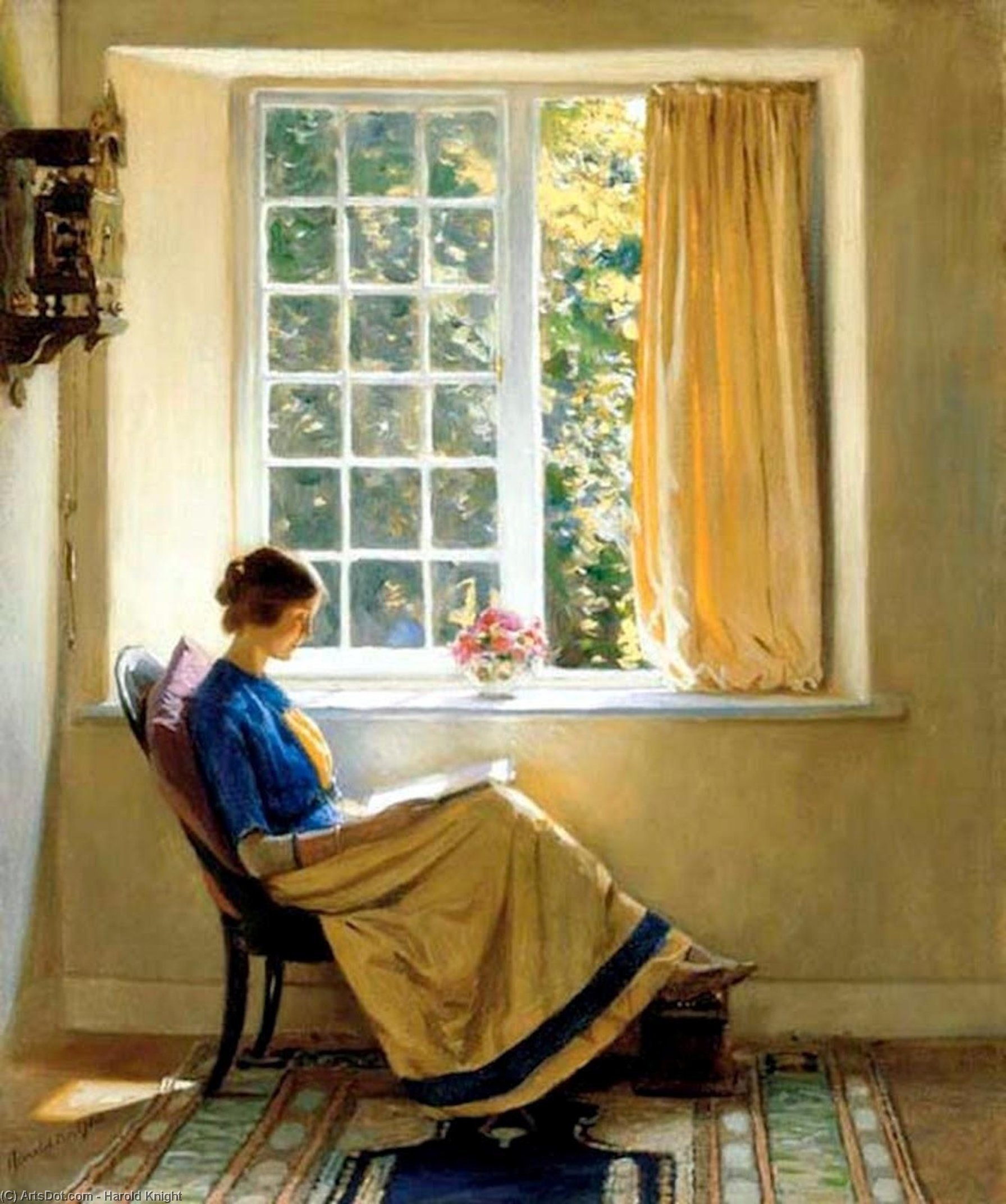 Morning Sun — Harold Knight
