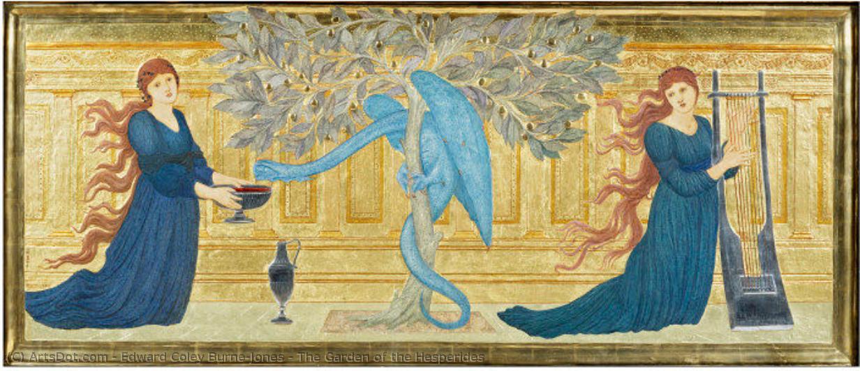 The Garden Of The Hesperides — Edward Coley Burne-jones