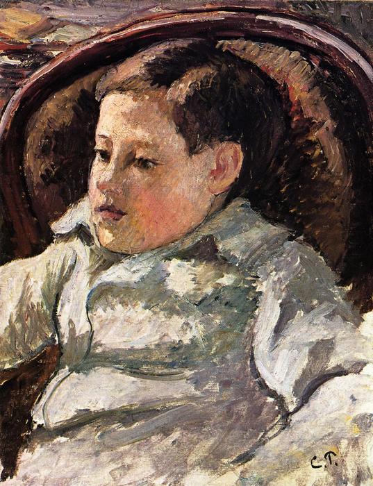 Portrait Of Paulemile — Camille Pissarro