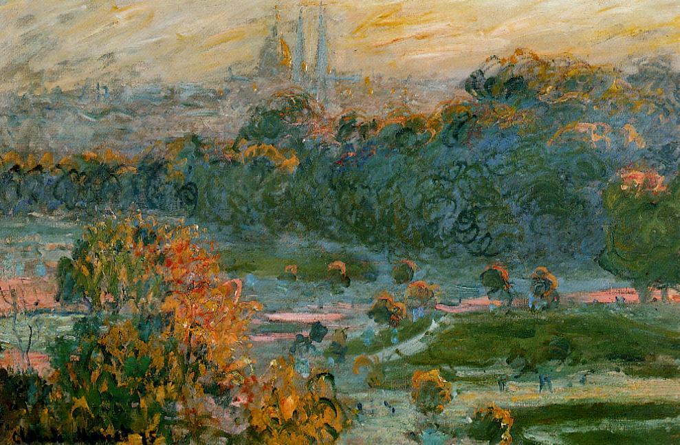 The Tuileries (study) — Клод Моне