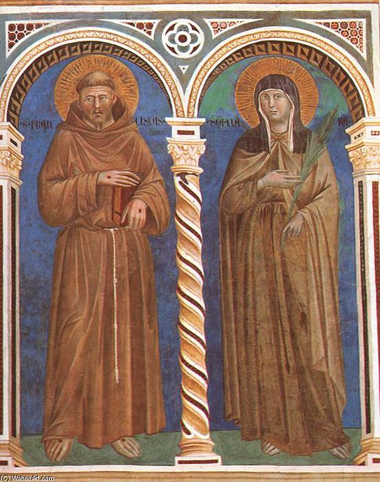 Saint Francis And Saint Clare — Giotto Di Bondone