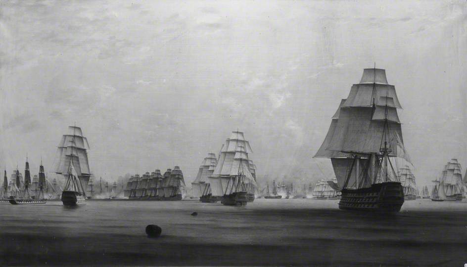 Battle Of Trafalgar, 21 October 1805 — Robert Strickland Thomas