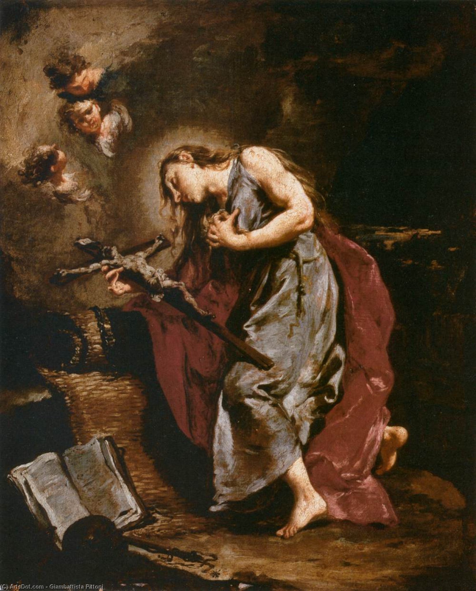 The Penitent Magdalene — Джамбаттиста Питтони
