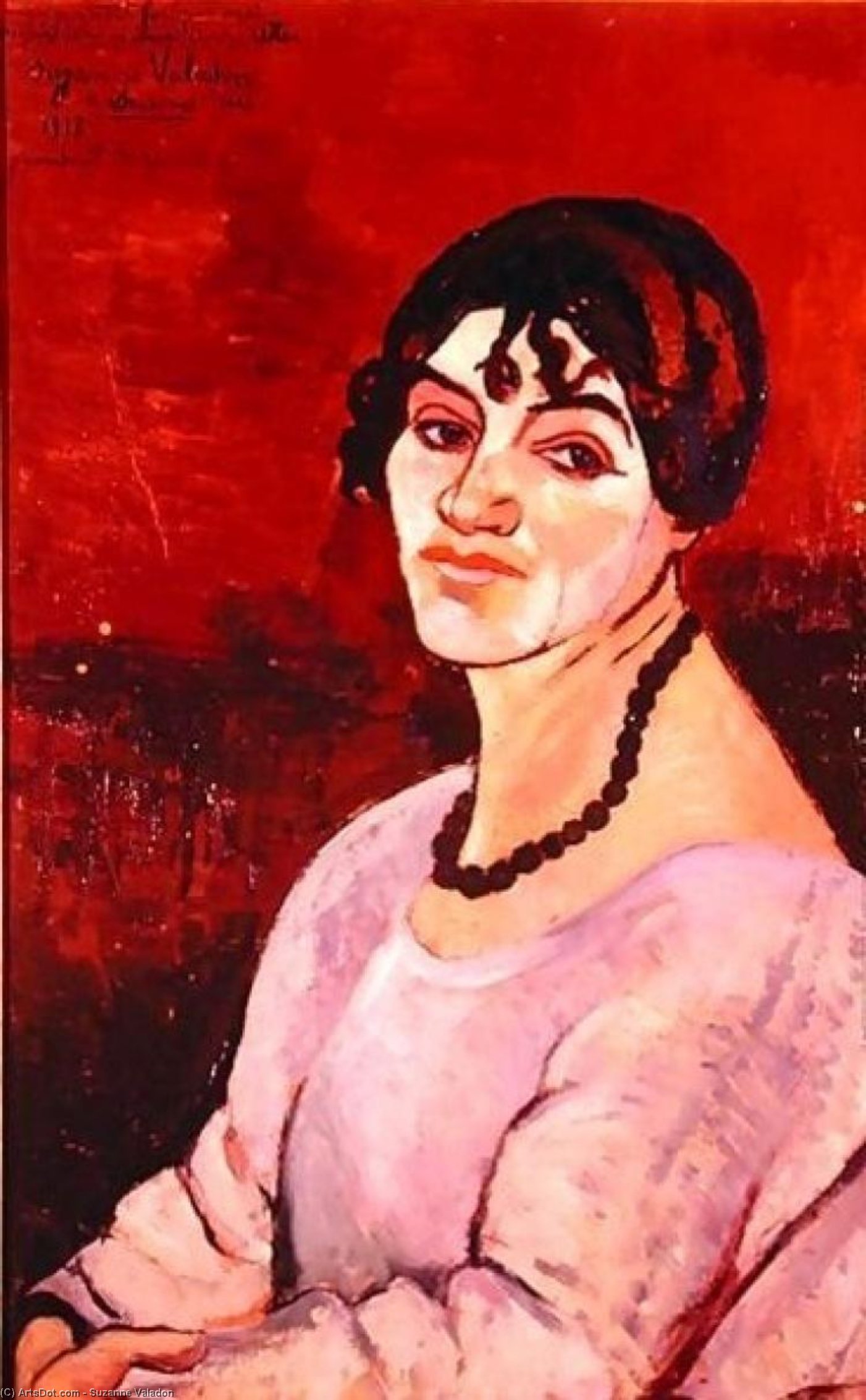 Self-portrait — スザンヌ・ヴァラドン