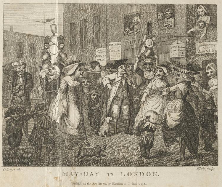 May-day In London — Vilijam Blejk