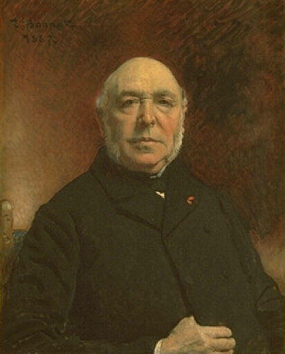 Portrait De M. Delarue, Architecte — Léon Joseph Florentin Bonnat