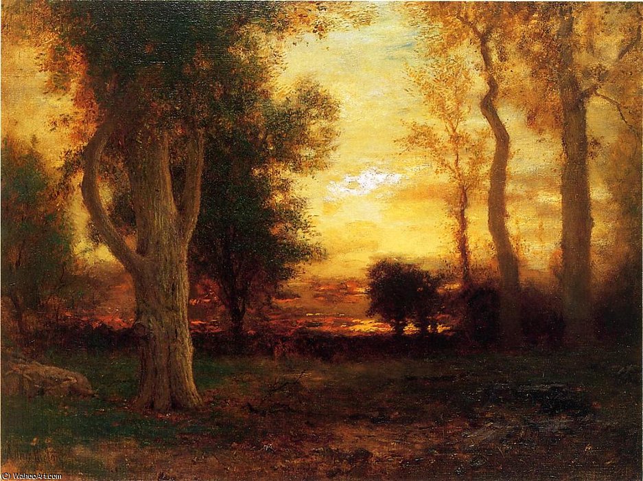 Evening In The Forest — Arthur Parton