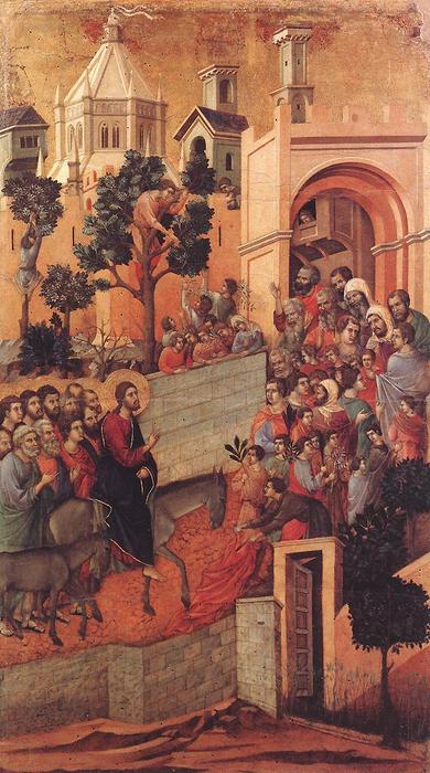 Entrada A Jerusalén — Duccio Di Buoninsegna