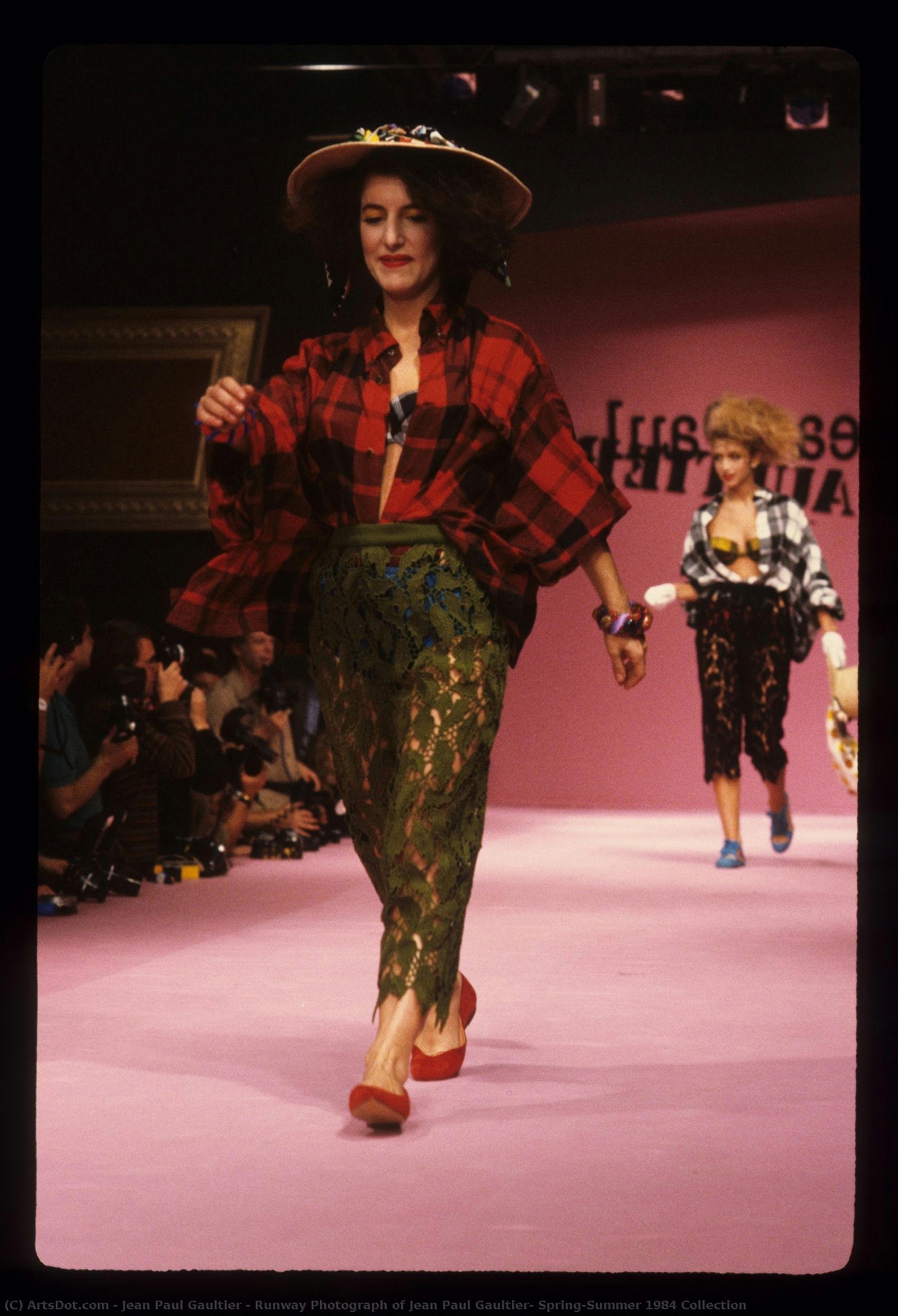Runway Photograph Of Jean Paul Gaultier, Spring/summer 1984 Collection — Jean Paul Gaultier
