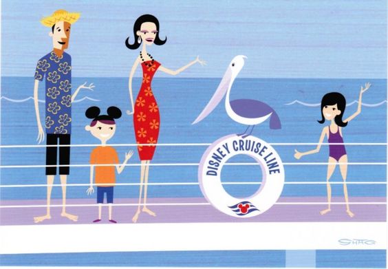 Disney Cruise — Josh Agle (shag)