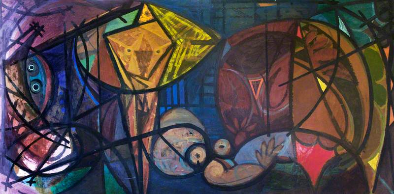 Abstract Composition With Birds — Eric James Malthouse