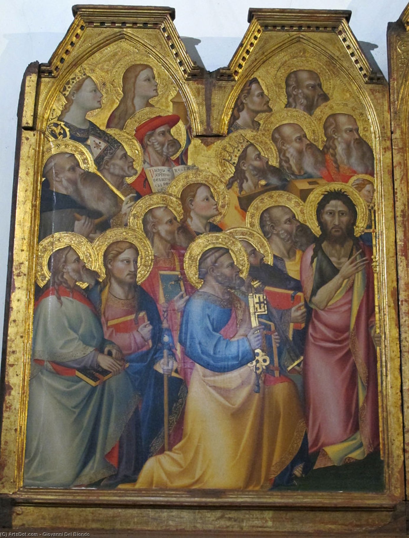 Polittico Di San Giovanni Valdarno — Giovanni Del Biondo