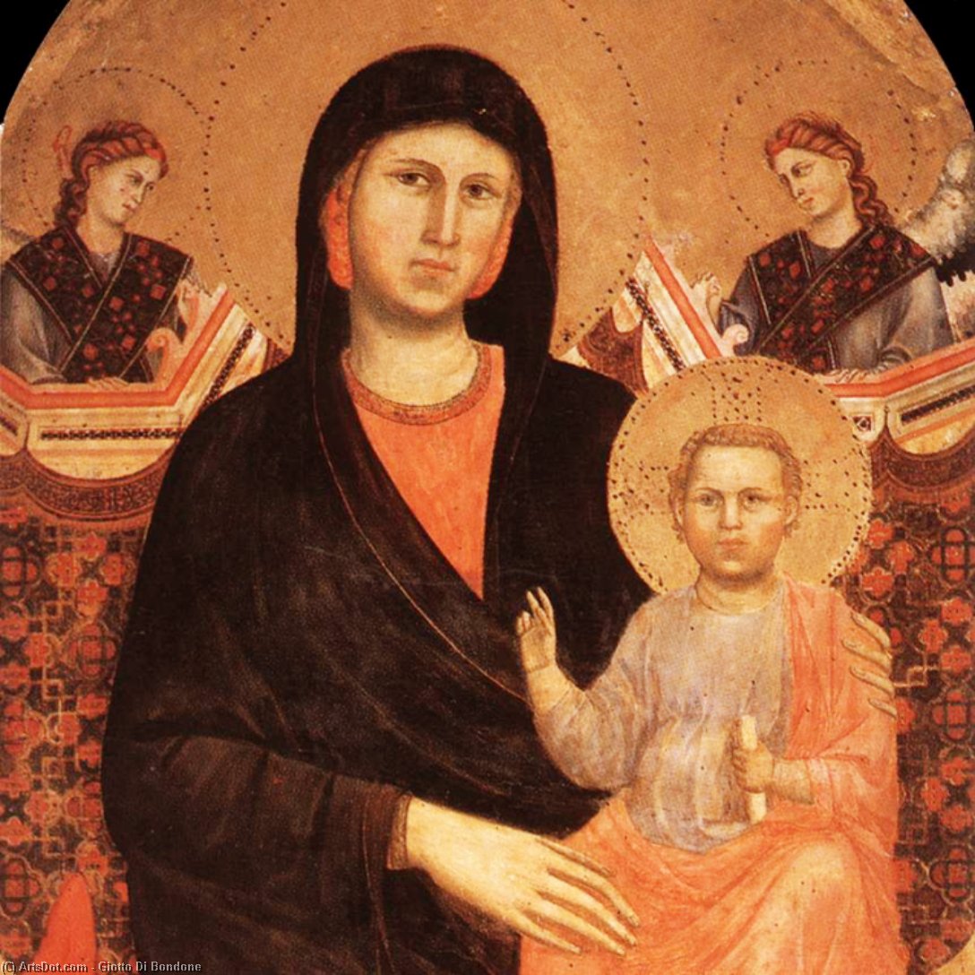 Bogorodica I Spas (detalj) — Đijoto Di Bondone