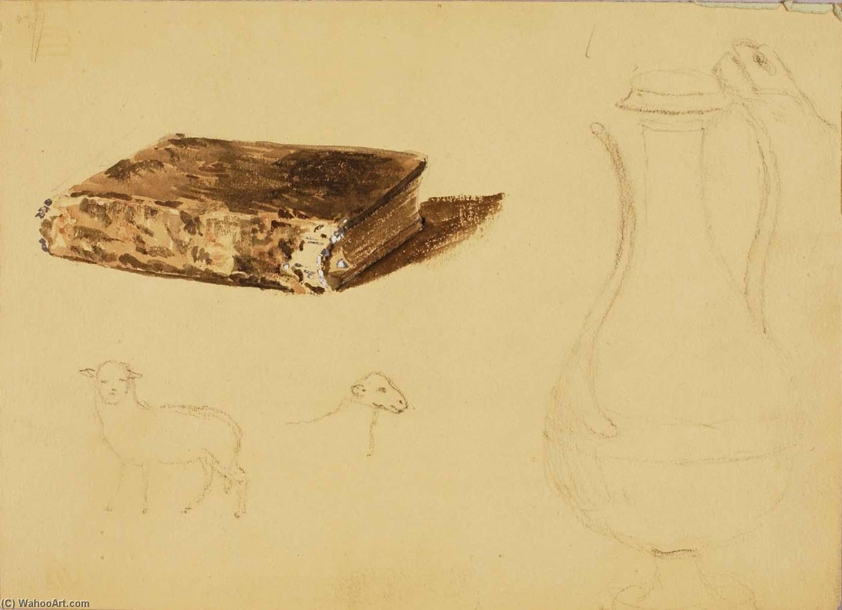 (sheep, Vase, Book) Studies — Miner Kilbourne Kellogg