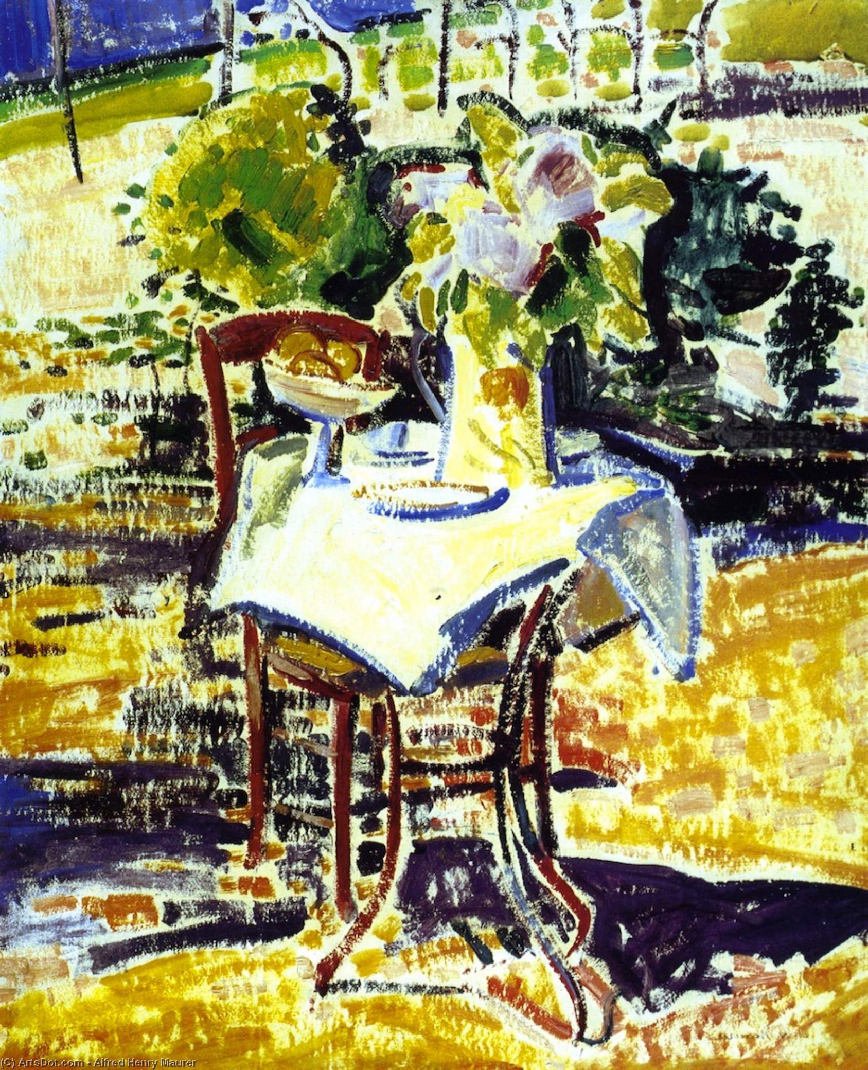 The Iron Table — Alfred Henry Maurer