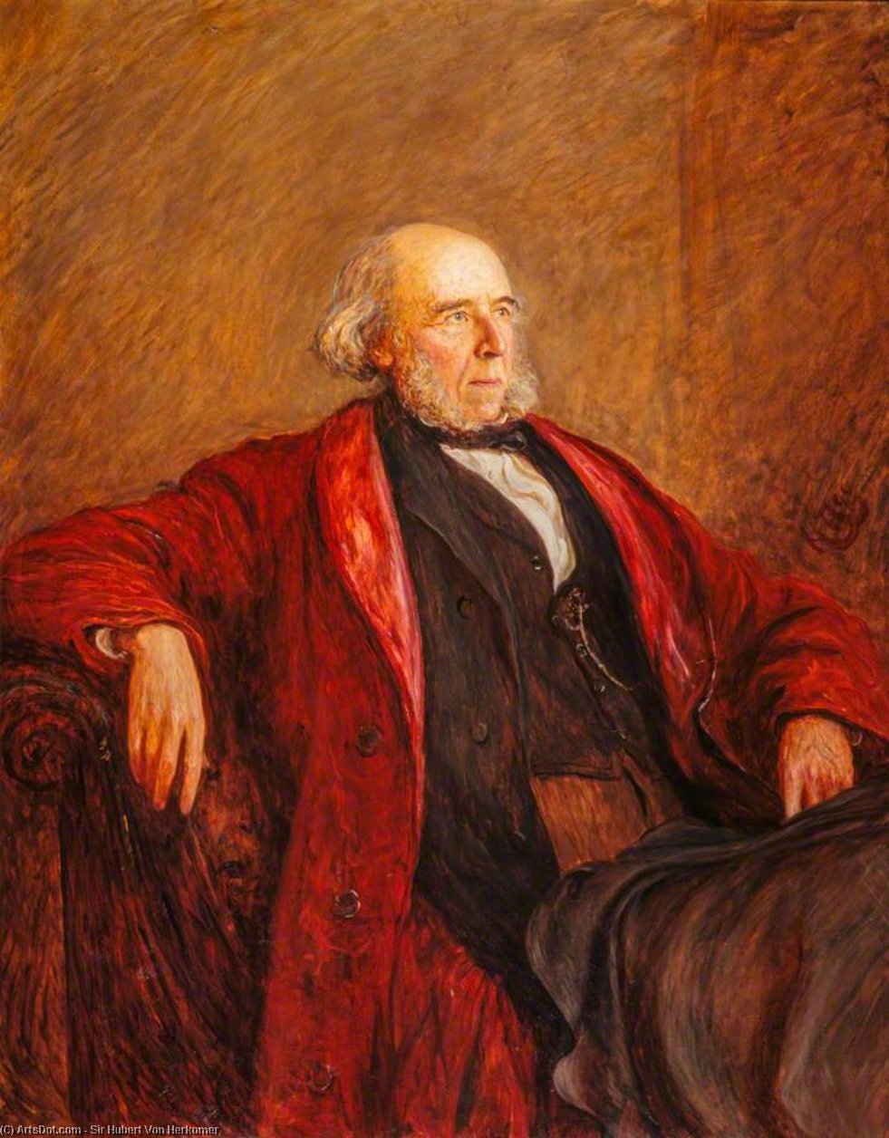 Herbert Spencer — Sir Hubert Von Herkomer